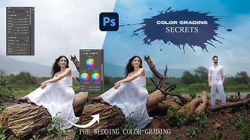 How to Color Grade Pre-Wedding Photos Like a PRO in Photoshop