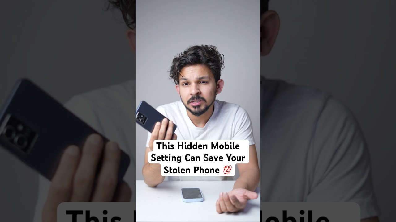 This Hidden Mobile Setting Can Save Your Stolen Phone 💯 #android #shorts