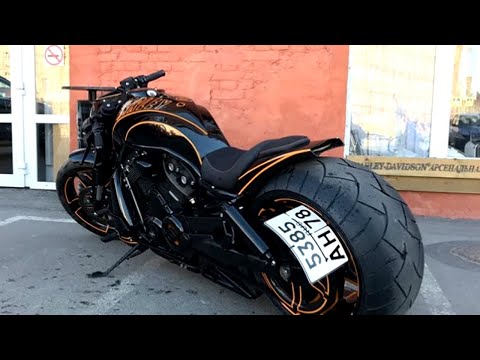 ⚡️ Harley-Davidson® #VRod muscle by Burmeisters #Customs from Russia