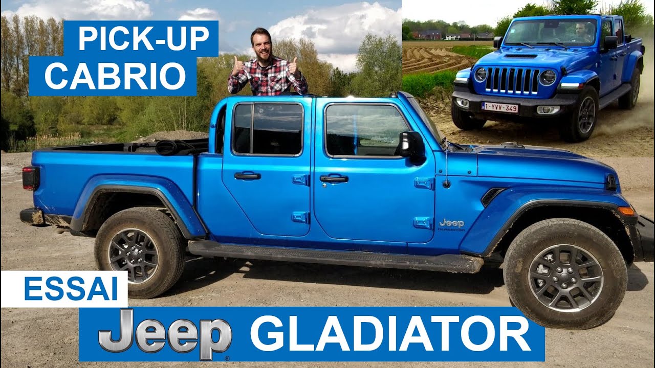 Essai Jeep Gladiator Le Pick Up Et Le Cabrio Les Plus Cools Du Marche Youtube Essai Jeep Gladiator Le Pick Up Et Le Cabrio Les Plus Cools Du Marche Youtube