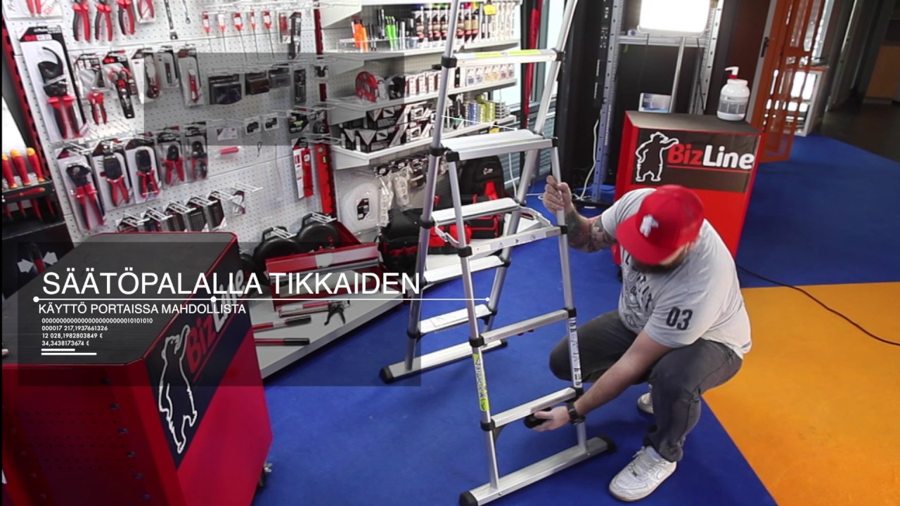 Teleskooppi a-tikkaat 1,7 m