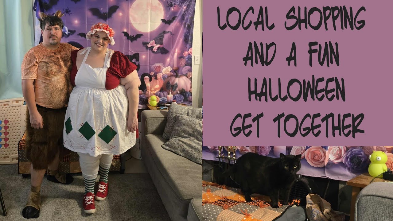 Местный шопинг и веселая вечеринка в честь Хэллоуина