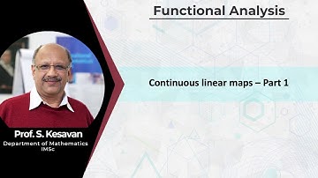 1.4: Continuous linear maps