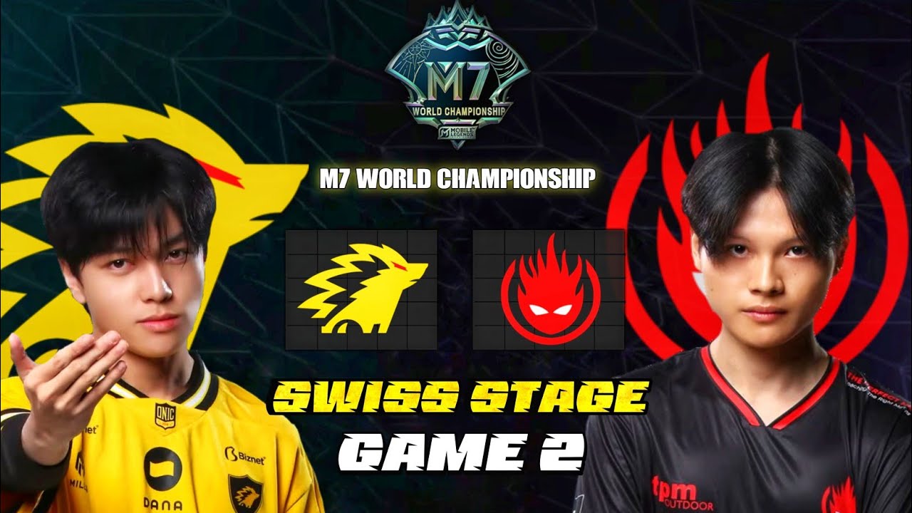 ONIC vs EVIL GAME 2 | M7 SWISS STAGE | M7 WORLD CHAMPIONSHIP
