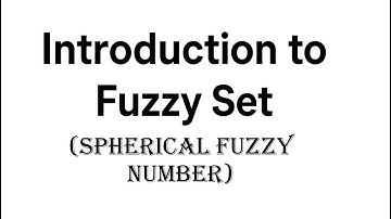 Fuzzy Set - AHP Spherical  Fuzzy Weight Calculations