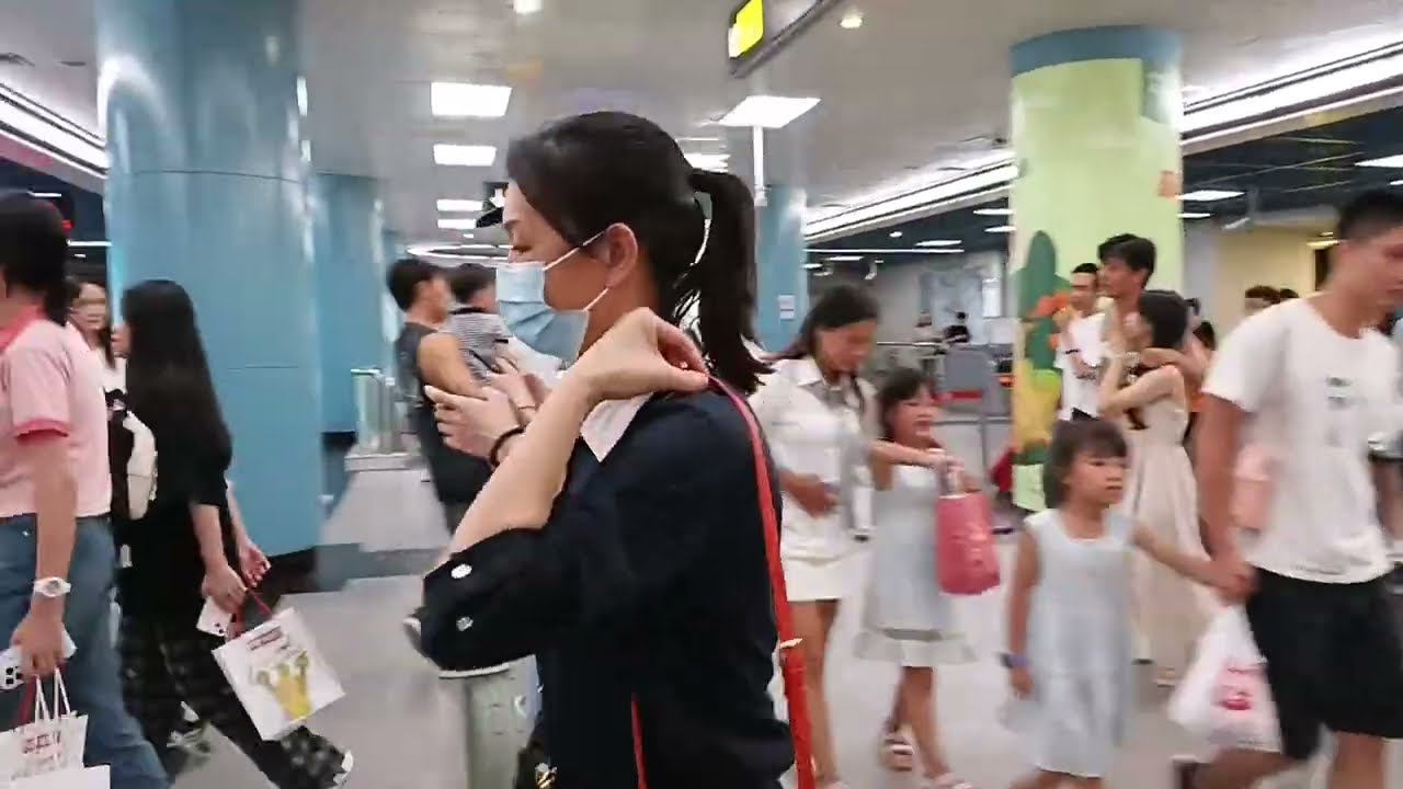 Guangzhou Metro Immersion: Baiyun Airport to Wushan via Tiyu Xilu | 12 Aug 2023