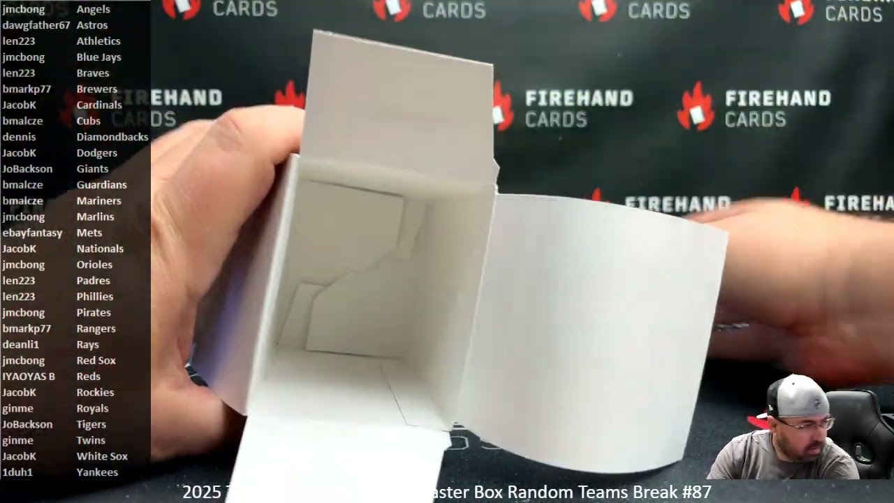 4/1/2026 2025 Topps Chrome Baseball Blaster Box Random Teams Break #87