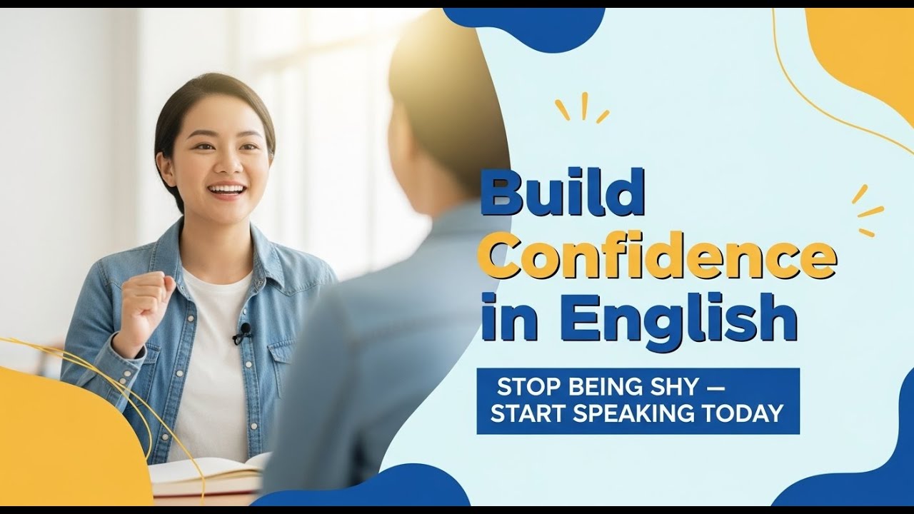 How to Build Confidence in English | Stop Being Shy and Start Speaking ...
