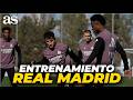 Ref:SV2kEKNTGr8 Entrenamiento completo del real madrid previo al osasuna vs real madrid | la liga easports