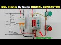 Three Phase DOL Starter by using Digital Contactor @TheElectricalGuy