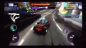 Hot Wheels Infinite Loop - Route T1. Section 12 | Crate Racer | 0:30.953