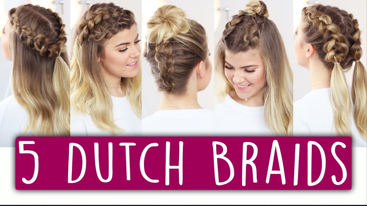 5 Easy Instagram Frisuren Fur Mittel Lange Haare Dutch Braid Mit Kleinstadtcoco