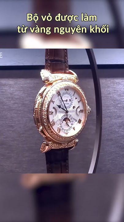 Đại kiệt tác  Patek Philippe Grandmaster Chime mã 5175 - 1200 tỉ