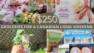 $250 CANADIAN GROCERY HAUL