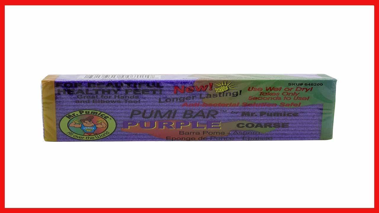 Great product Mr. Pumice Purple Pumi Bar (Single) ExtraCoarse