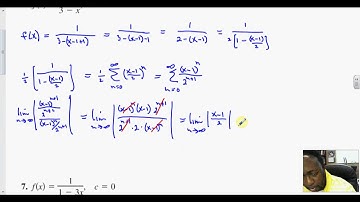 9 9 Representation of Functions by Power Series