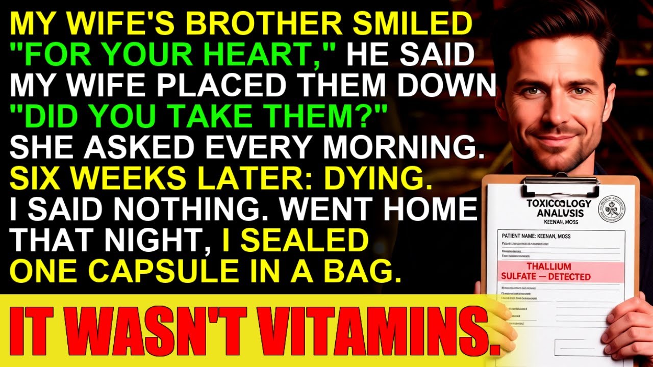 My Wife Poisoned My Vitamins for 6 Months—She Forgot I Built 17 Murder Cases | Family Revenge Story