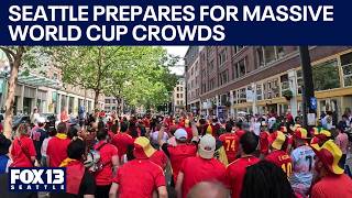 Seattle prepares for massive crowds during USA vs Australia match | FOX 13 Seattle