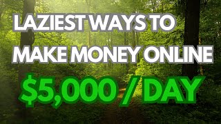 The laziest way to make money online for beginners | ONLINE MONEY HACKS |