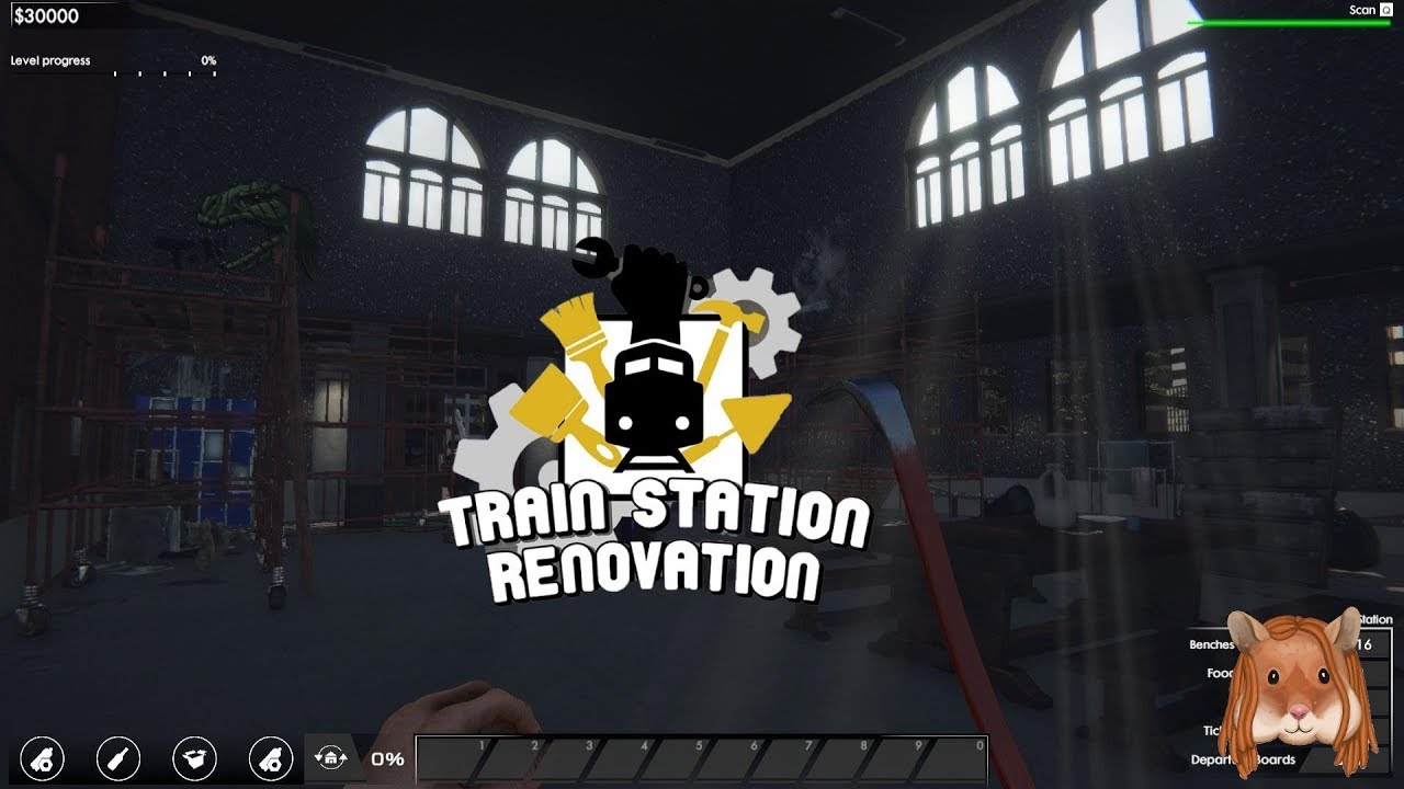♦ Train Station Renovation ♦ серия #9 ГРАФФИТИ