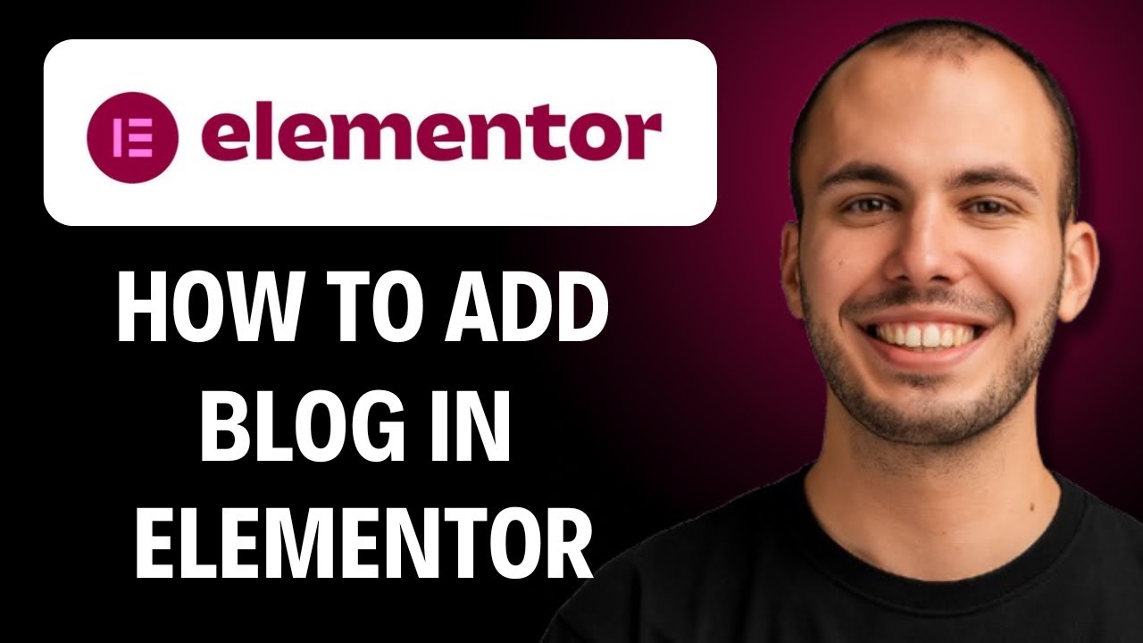 How to Add Blog in Elementor [2026 GUIDE] - YouTube