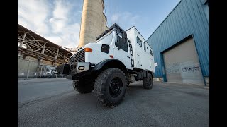 Fully Custom Mercedes Benz Unimog Tour