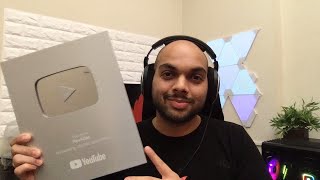 YouTube 100,000 Silver Play Button and Live QnA