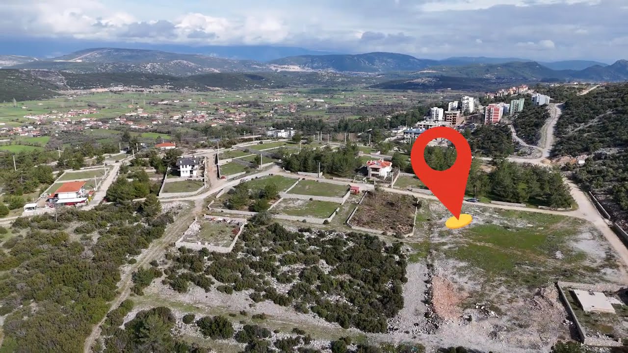 Muğla'da Doğa İçinde 532 m2 İmarlı Arsa