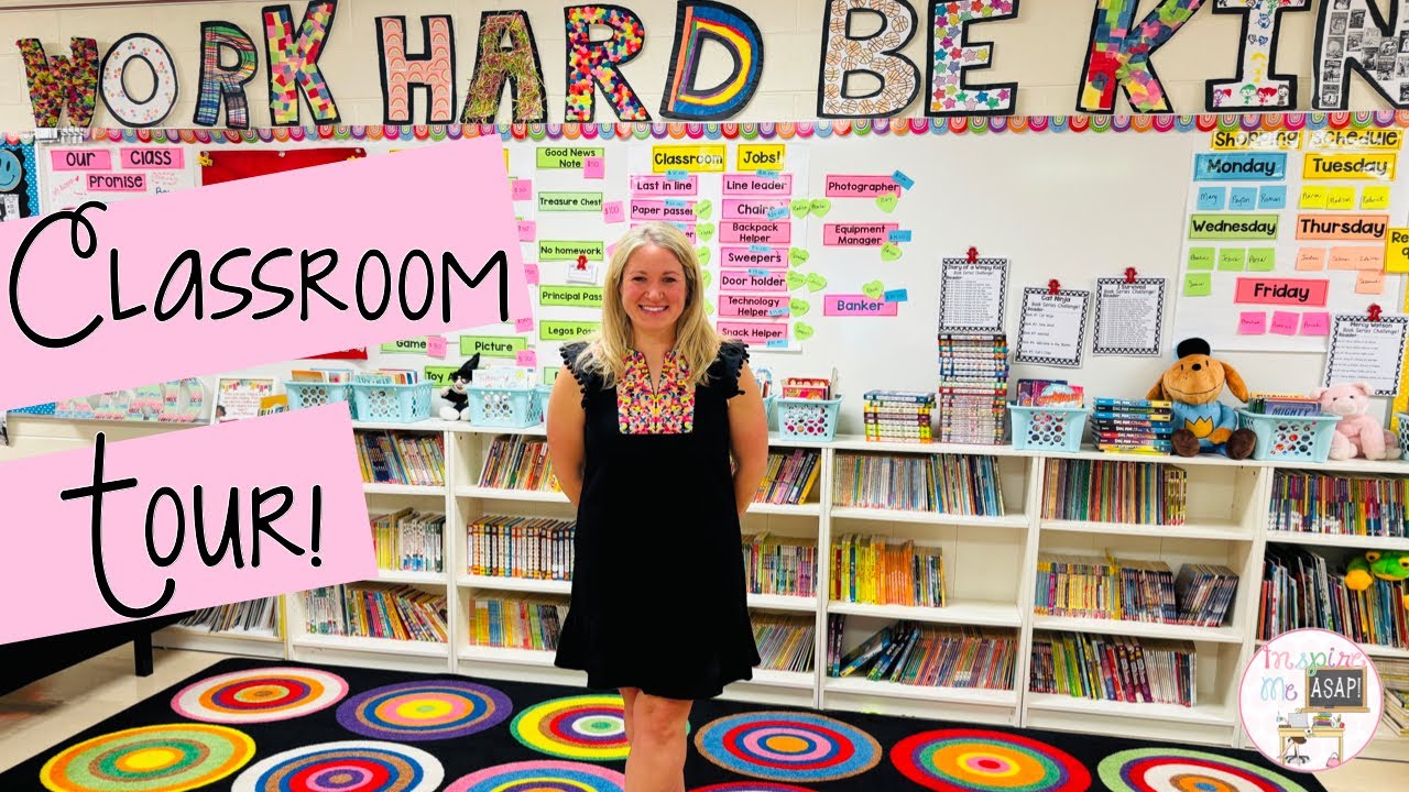 Экскурсия по классу третьего класса | Классная библиотека | Ресурсы для обучения письму | Невозмо...