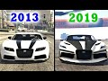 Evolution Of GTA Online 2013 vs 2019