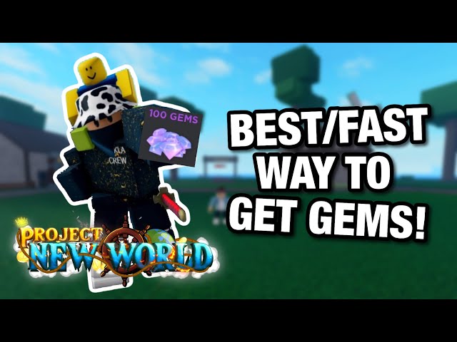 How To Get Gems Fast in Project New World (All Best Methods Full