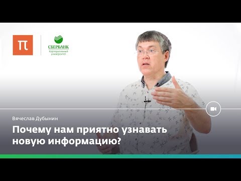 Мозг и любопытство — Вячеслав Дубынин