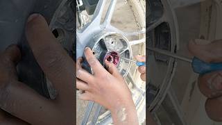 super Splendor BS4 tyre repair#video #automobile #automobile #splendor Arvind auto service 😈❤️🤩