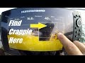 How to Find Crappie with Down Imaging Sonar (How to Locate Crappie 2018)