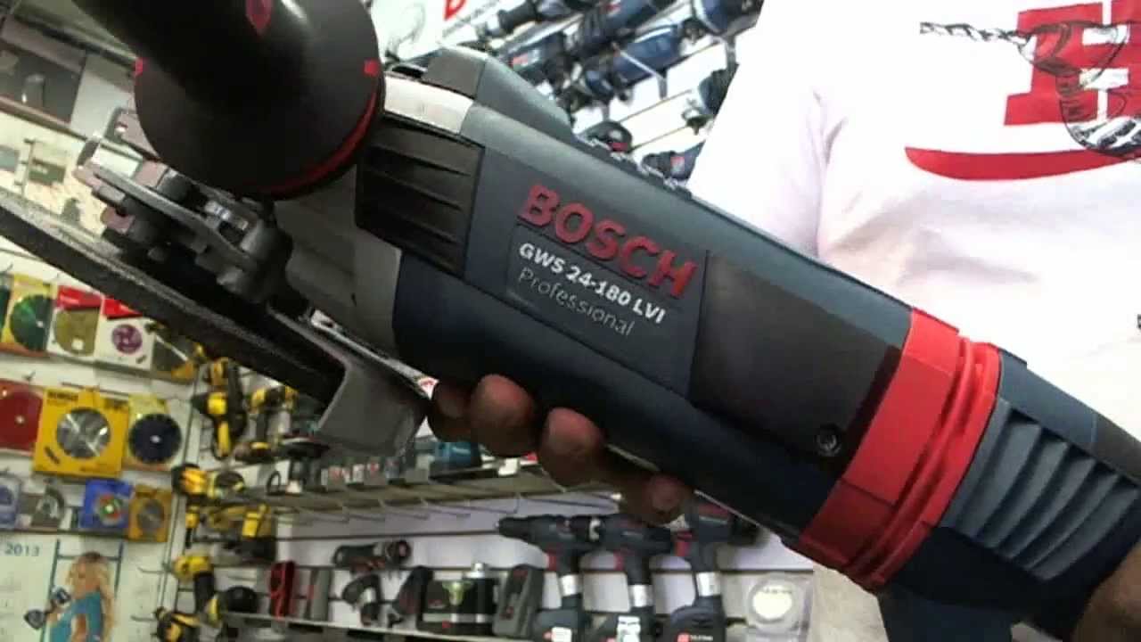 Esmeriladora Bosch Gws 24 180 220v 1 Youtube