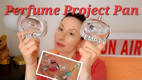 Perfume Panning: 2025 Fragrance Project Pan  (Update #3) Beauty Reviews Short and Simple