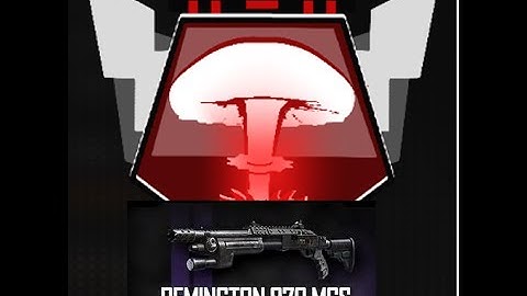 Black Ops  2  Nuclear  Remington 870 MCS