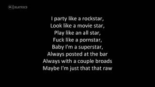 i party like a rockstar | Go Girl - Pitbull (Lyrics) | tiktok song Resimi