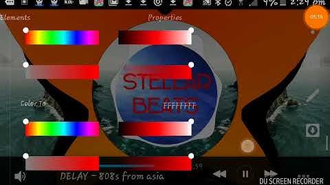 Tutorial For Audio spectrum (Avee Player) Not After Effects. (Stellar Beats Audio Spectrum Tutorial)