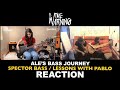 Reaction: The Warning: Ale Gets Lessons and Talks Spector (Ale's Bass Journey)