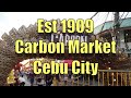 Est. 1909 Carbon Market, Cebu City, Philippines.