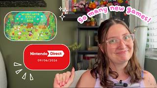 Nintendo & Wholesome Directs Recap! I have so many new games to try! 😌