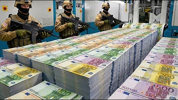 Inside Europe’s Secret Money Factory — How Billions in Cash Are Made | Full process