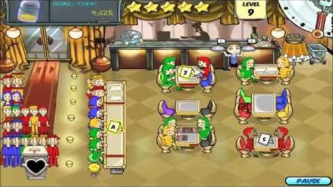 Diner Dash 1 level 4.9 part 21