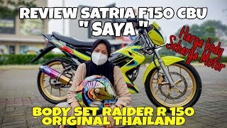 REVIEW SATRIA F150 CBU 2005 Convert RAIDER R150 ORIGINAL THAILAND || REVIEW MOTOR Vlog 2