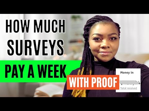 How Much I Earn With Legit Paying Online Surveys Per Week (2021)