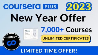 Coursera New Year Offer 2023 | Exclusive Limited-Time Offer ⏰