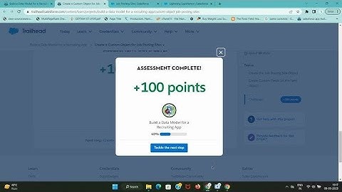 Create a Custom Object for Reviews | Build a Data Model for a Recruiting App | Salesforce.