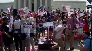 SCOTUS- HOBBY LOBBY SUPPORTERS REACT TO DECISION