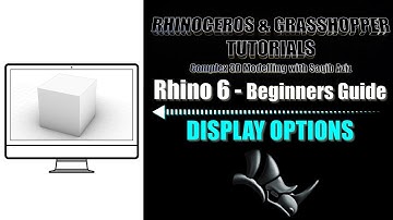 Rhinoceros 6 Tutorial I Rhino Interface Display Options I Beginners Guide I Quick Tipp I Beginner